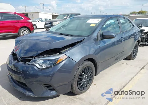 2016 Toyota Corolla Le z USA, uszkodzony, nr VIN 5YFBURHE1GP520743